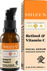 Shizen Bio-Cosmetics By Nature Retinol & Vitamin C Facial Serum - 30ml/100% Organic