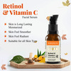 Shizen Bio-Cosmetics By Nature Retinol & Vitamin C Facial Serum - 30ml/100% Organic