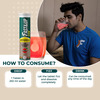 Fast&Up Rest | World's Best Ashwagandha Ksm 66 |Cranberry Flavour (15 Effervescent Tablets)