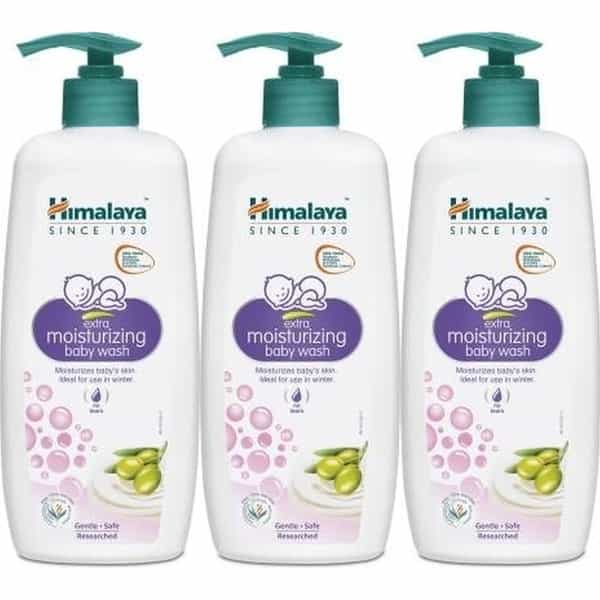 Himalaya Extra Moisturizing Baby Wash 400Ml X Pack 3 (3 X 400 Ml)