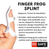 Besafe Forever Frog Finger Cot Splint Support For Fractured & Injured Finger | L