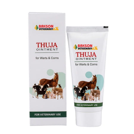 Baksons Veterinary Thuja Ointment | For Veterinary Use | 25 Gm