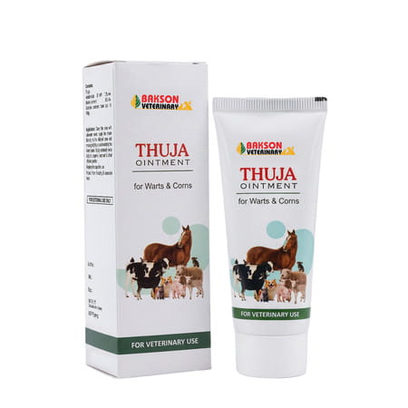 Baksons Veterinary Thuja Ointment | For Veterinary Use | 25 Gm