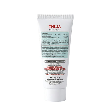 Baksons Veterinary Thuja Ointment | For Veterinary Use | 25 Gm