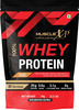Musclexp 100% Whey Protein With Whey Protein Isolate Blend Sea Salt Flavour 1Kg Pouch (2.2 Lb)