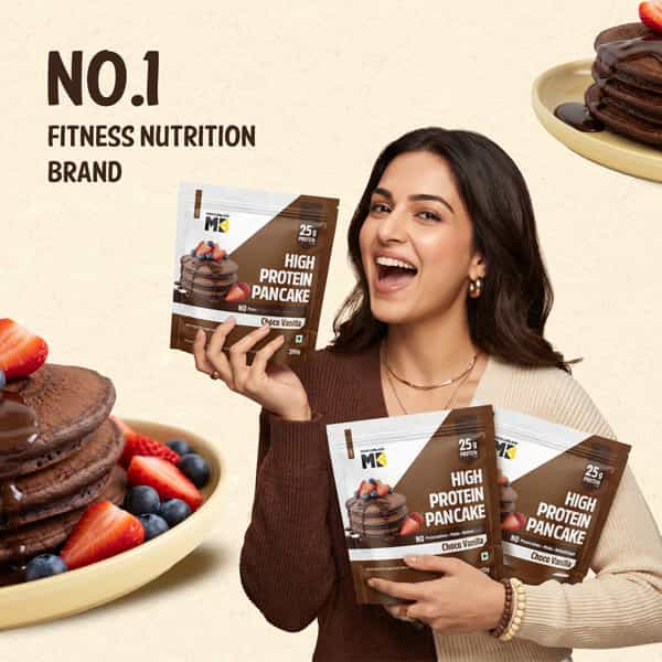 Muscleblaze High Protein Pancake (Choco Vanilla| 200G) | 25G Protein