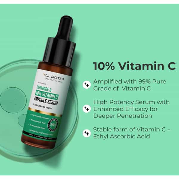 Ceramide & 10% Vitamin C Serum 30 Ml
