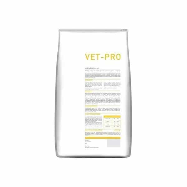 Vet Pro Hypoallergenic Dog Food | Hydrolyzed Fish Protein | 3Kg | Gluten-Free