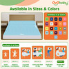 Oyo Baby Waterproof Rubber Sheet Double Bed Size (200Cm X 260Cm Sea Blue)
