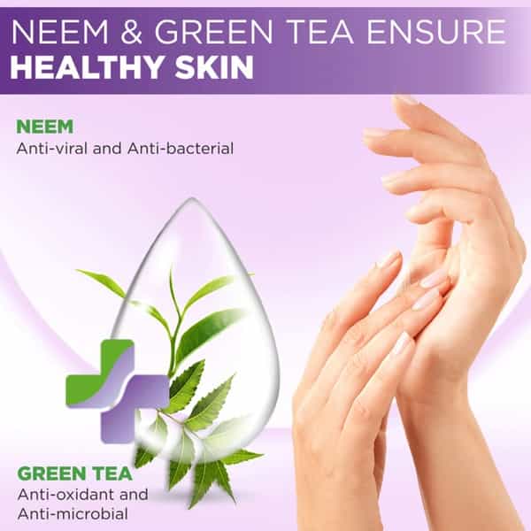 Boroplus Antiseptic + Moisturising Hand Wash - Neem | Tulsi & Aloe Vera - 190 Ml (Refill Pack Of 2)