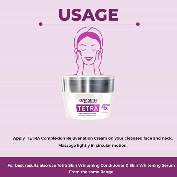 Keya Seth Aromatherapy Tetra Skin Whitening Night Cream- 45Gm