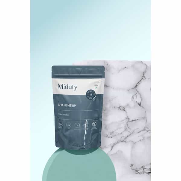 Miduty Shapeme Up Plant Protein - Pea & Brown Rice Protein - Weight Loss - Vegan - Chocolate - 500G