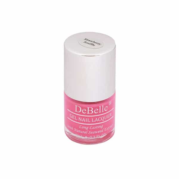 Debelle Gel Nail Polish Gift Set Of 2 Strawbery Souffle | Camellia Berry- 16Ml (8 Ml Each)