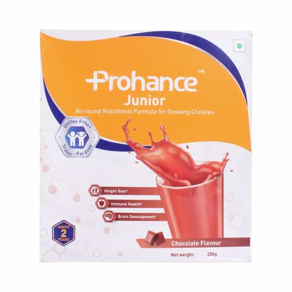 Prohance Junior Nutrition Powder | Chocolate Flavour | Box 400 Gm