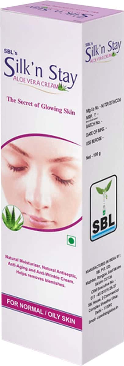 Sbl Silk'n Stay Aloevera Cream 100 Gm