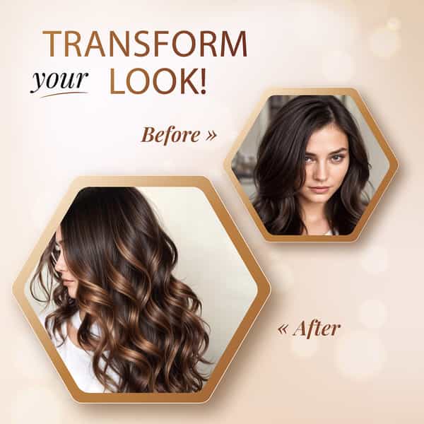 Cosglam Hair Highlights Kit | Hair Highlights Colour | Women & Men | Bleach & Ready To Glam | Diy