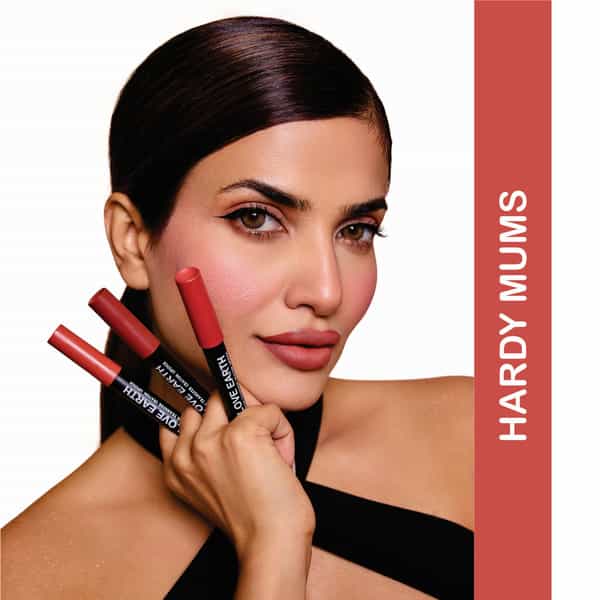 Love Earth Non Transfer Crayon Lipstick-Hardy Mums