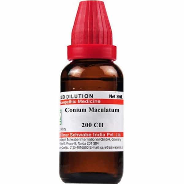 Dr. Willmar Schwabe India Conium Maculatum 200Ch Liquid Pack Of 2 | 30Ml Each