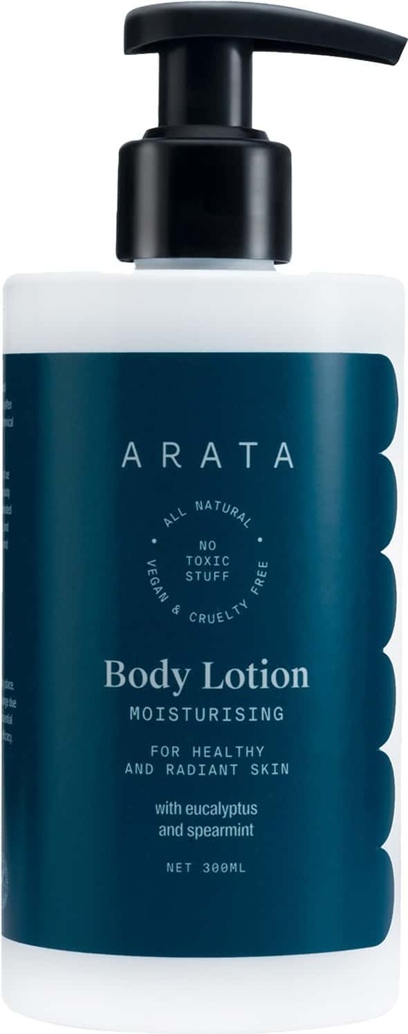Arata Natural Moisturising Body Lotion For Dry Skin With Sheabutter Cocoabutter & Coconut Oil-300ml