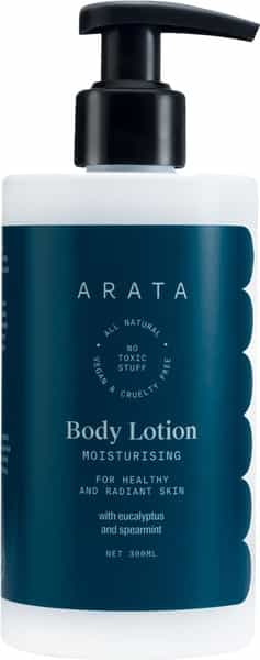 Arata Natural Moisturising Body Lotion For Dry Skin With Sheabutter Cocoabutter & Coconut Oil-300Ml