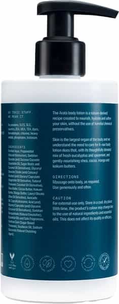 Arata Natural Moisturising Body Lotion For Dry Skin With Sheabutter Cocoabutter & Coconut Oil-300Ml