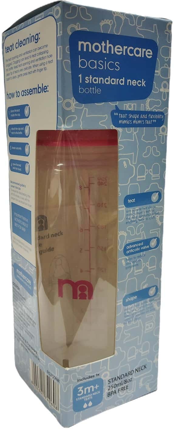 Mothercare Smart Narrow Neck Bottle - 250ml
