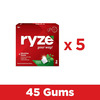 Ryze Nicotine Gum 2Mg | 2Mg | Helps In Quitting Smoking & Tobacco | 9 Count | Pack Of 5