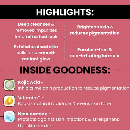 Ethiglo Skin Whitening Face Wash 200gm