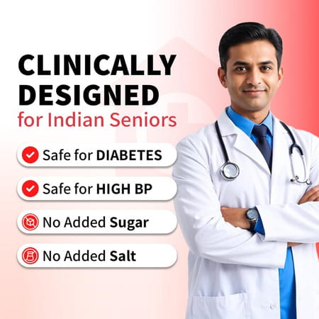 Good Monk Healthy 50+ Nutrition Mix | To Improve Energy | Bone & Gut Health | 120 Serves