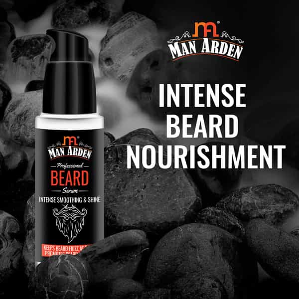 Man Arden Professional Beard Serum Intense Smoothing & Shine With Moroccan 30Ml