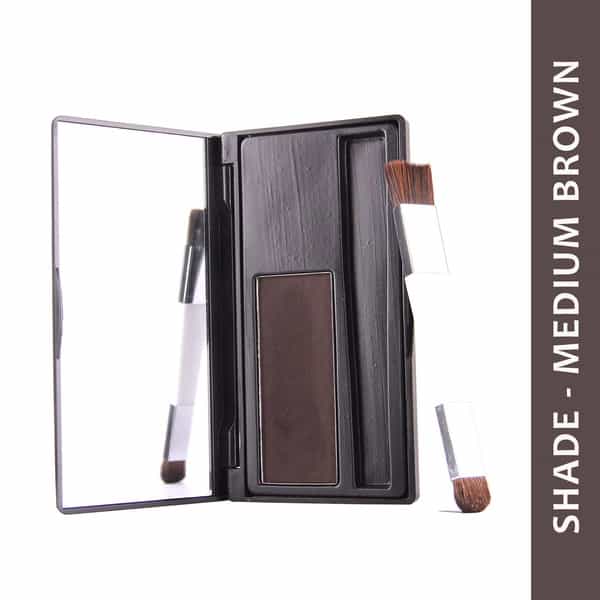 Streak Street Instant Root Concealer & Hair Color Touch Up For Grey Coverage - Medium Brown