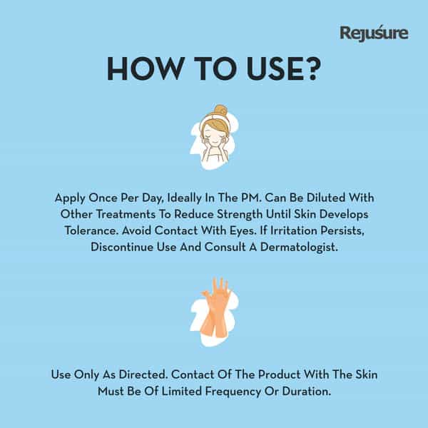 Rejusure Tranexamic Acid 2% Face Serum For Hyperpigmentation Uneven Patches & Dark Spots - 30Ml