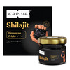 Kapiva Himalayan Shilajit Resin | Squat Jar | 20 Gm