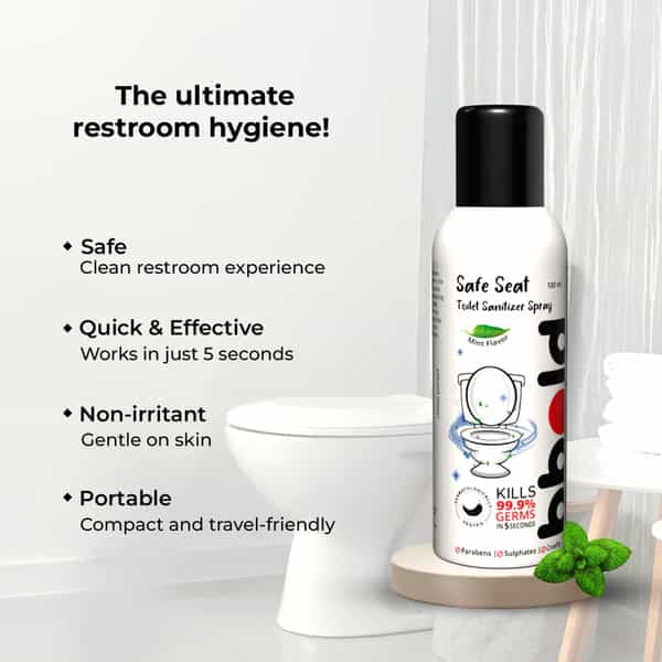 Bbold Toilet Seat Sanitizer Mint Spray