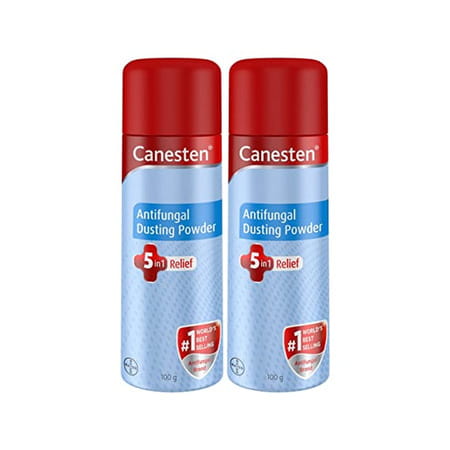 Canesten Dusting Antifungal Powder Relief From Skin Irritation - 100gm X Pack Of 2