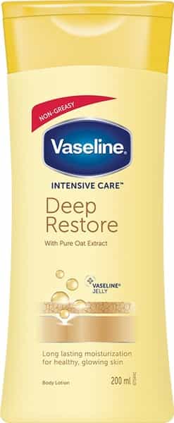 Vaseline Intensive Care Deep Restore Body Lotion Bottle Of 200 Ml