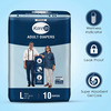 Kare In Premium Adult Diapers Large Waist 101-139 Cm (40"-55") Tape Style Wetness Indicator 10 Count