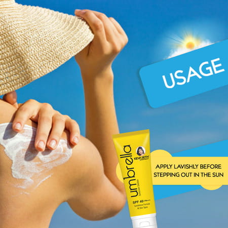 Keya Seth Aromatherapy Umbrella Sunscreen Solution Spf 40 & Pa+++ 100ml