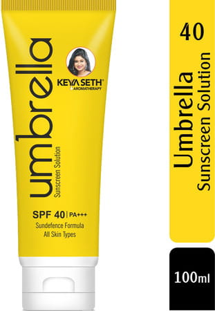 Keya Seth Aromatherapy Umbrella Sunscreen Solution Spf 40 & Pa+++ 100ml