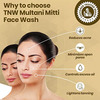 Tnw-The Natural Wash Multani Mitti Face Wash For Tanning - Pack Of 3 Each - 100 Ml