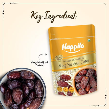 Happilo Premium International King Medjoul Dates 200g