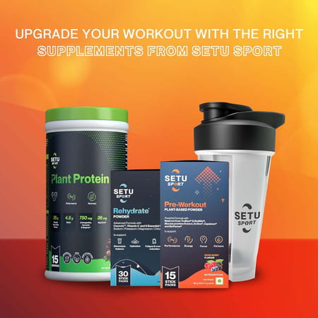 Setu Sport Shaker Bottle Gym/Workout/Sports | Pack Of 1
