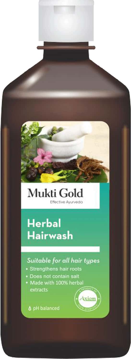 Axiom Mukti Gold Hairwash Shampoo 500 Ml