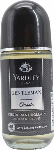 Yardley London Gentlemen Classic Anti-Perspirant Deodorant Roll-On - 50Ml