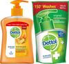 Dettol Reenergize Liquid Handwash 200 Ml With Dettol Liquid Handwash 175 Ml