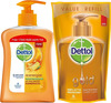 Dettol Reenergize Liquid Handwash 200 Ml With Dettol Liquid Handwash 175 Ml