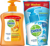 Dettol Reenergize Liquid Handwash 200 Ml With Dettol Liquid Handwash 175 Ml