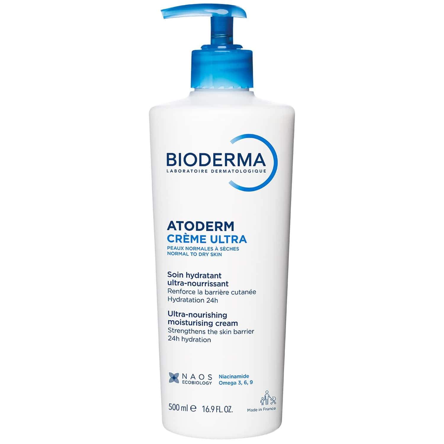 Bioderma Atoderm Creme Ultra | Nourishing - Moisturizer | For Normal To Dry Skin | 500 Ml