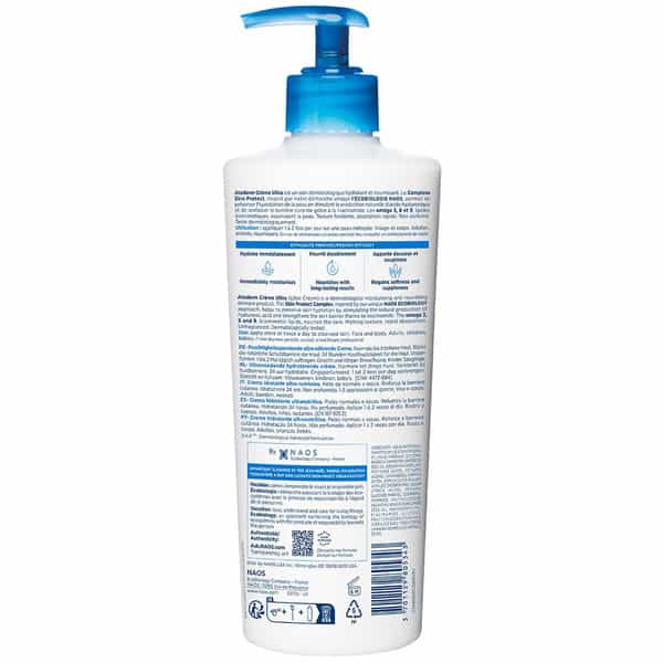 Bioderma Atoderm Creme Ultra | Nourishing - Moisturizer | For Normal To Dry Skin | 500 Ml