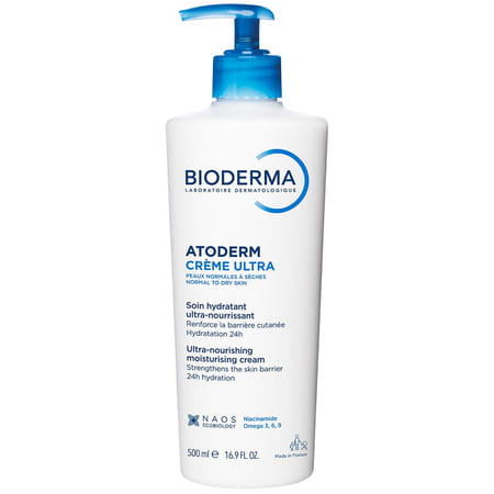 Bioderma Atoderm Creme Ultra-Nourishing - Moisturizer For Normal To Sensitive Dry Skin - 500 Ml